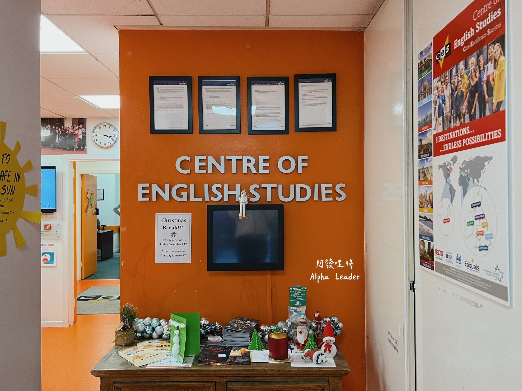 愛爾蘭遊學】都柏林語言學校CES ｜校園環境、課程、心得分享、代辦推薦｜愛爾蘭語言學校推薦- Alpha Leader